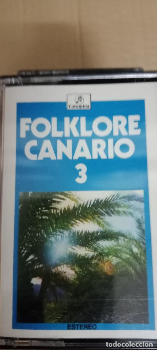 Casetes antiguos: CASETE FOLKLORE CANARIO 3 CASETE MUSICA G-767