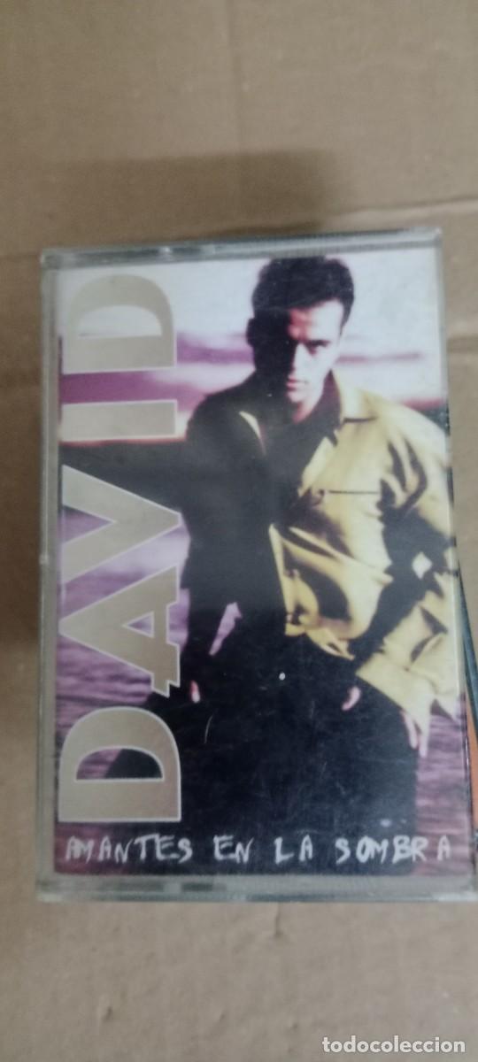 Casetes antiguos: DAVID AMANTES EN LA SOMBRA CASETE MUSICA G-767