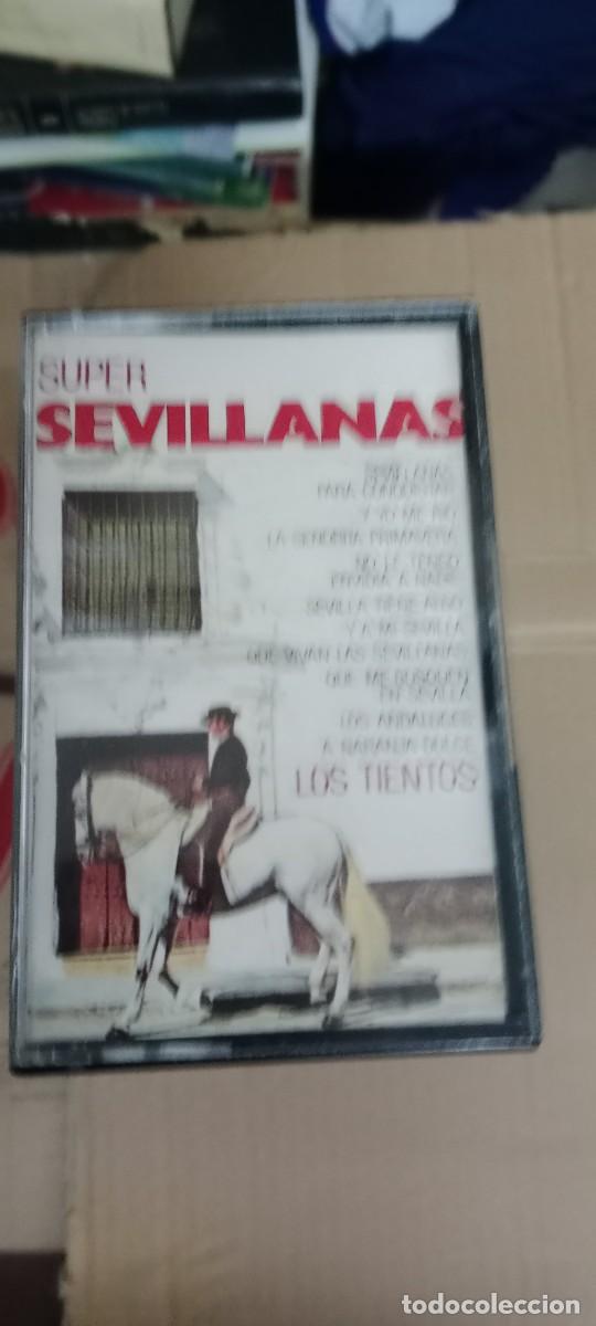 Casetes antiguos: SUPER SEVILLANAS CASETE MUSICA G-767