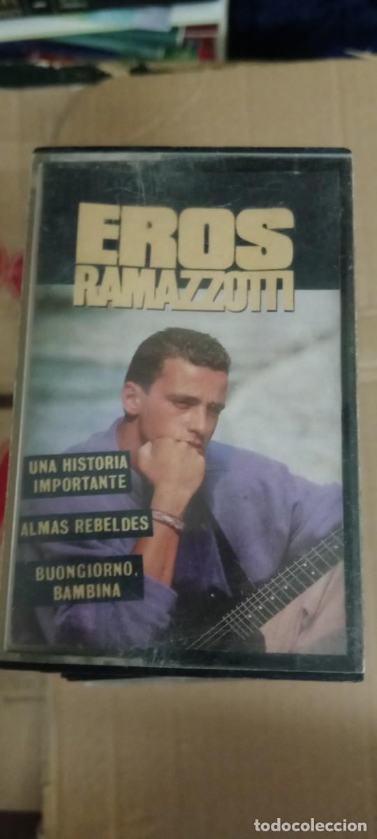 Casetes antiguos: EROS RAMAZZOTTI UNA HISTORIA IMPORTANTE CASETE MUSICA G-767