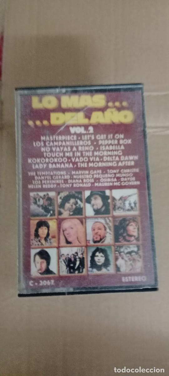 Casetes antiguos: LO MAS DEL A&Ntilde;O VOL 2 CASETE MUSICA G-767