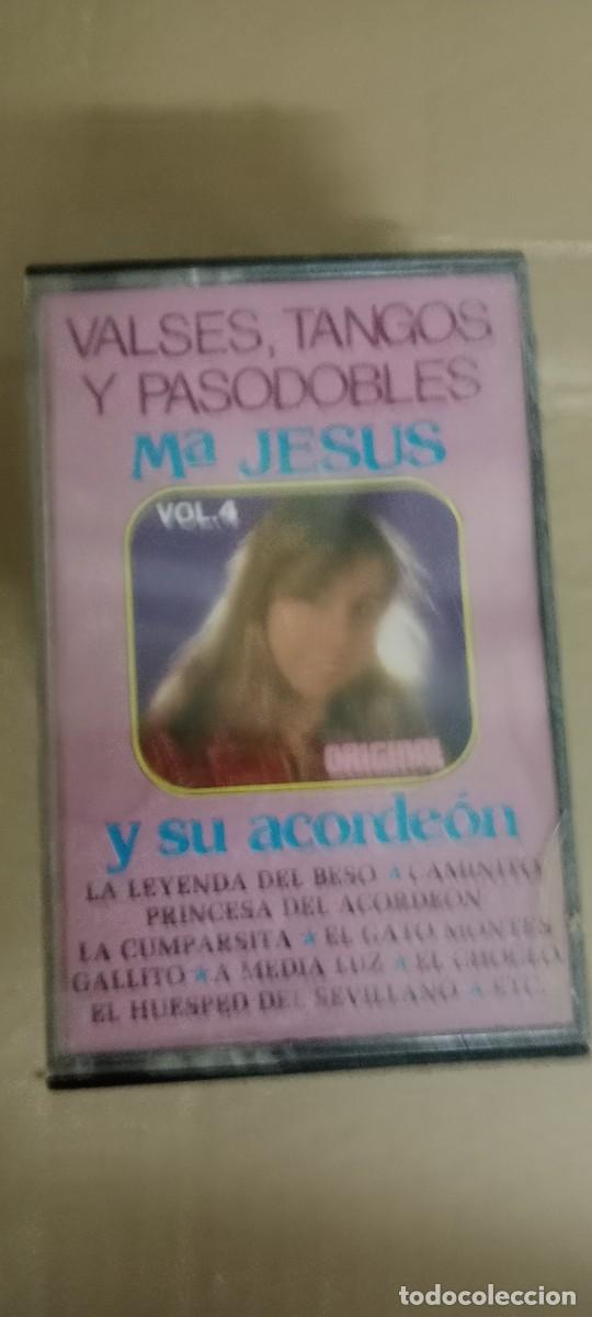Casetes antiguos: VALSES TANGO MARIA JESUS Y SU ACORDEON CASETE MUSICA G-767