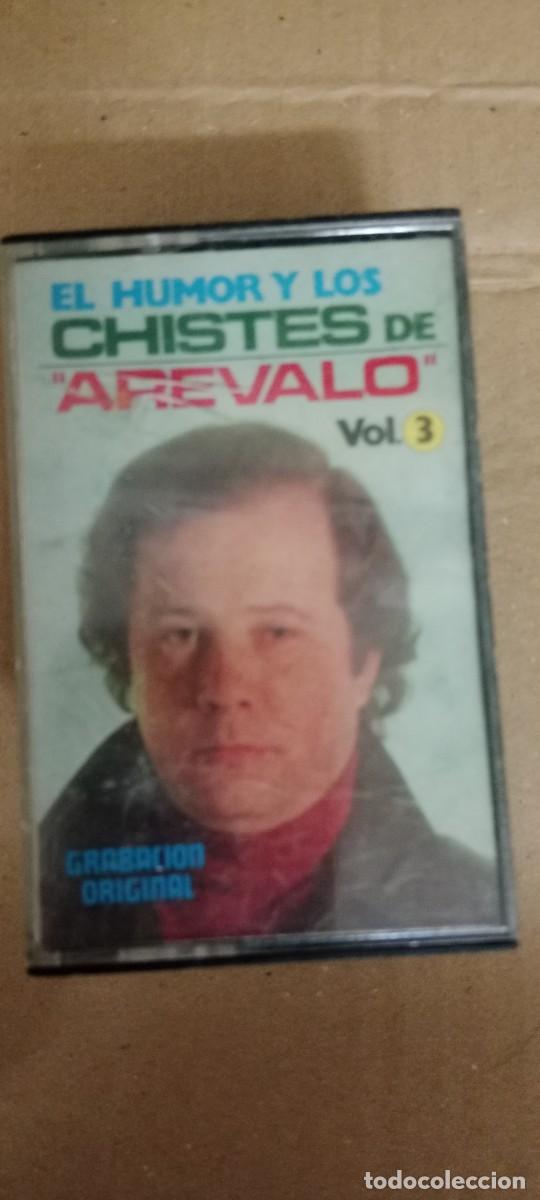 Casetes antiguos: EL HUMOR Y LOS CHISTES DE AREVALO VOL 3 CASETE MUSICA G-767