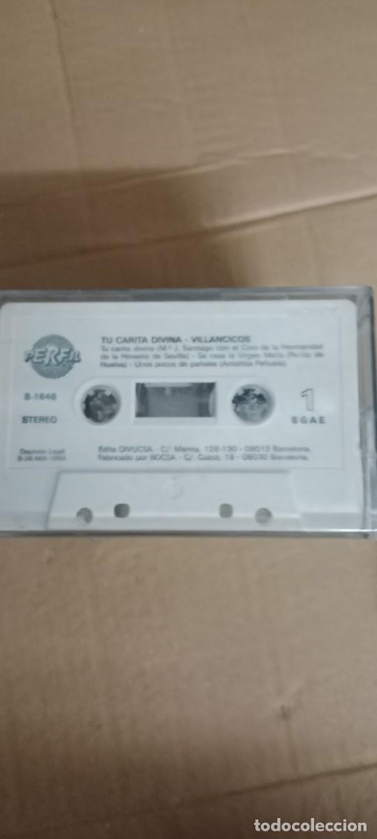 Casetes antiguos: VILLANCICOS TU CARITA DIVINA SOLO CINTA SIN ENCARTE VER FOTO CASETE MUSICA G-767
