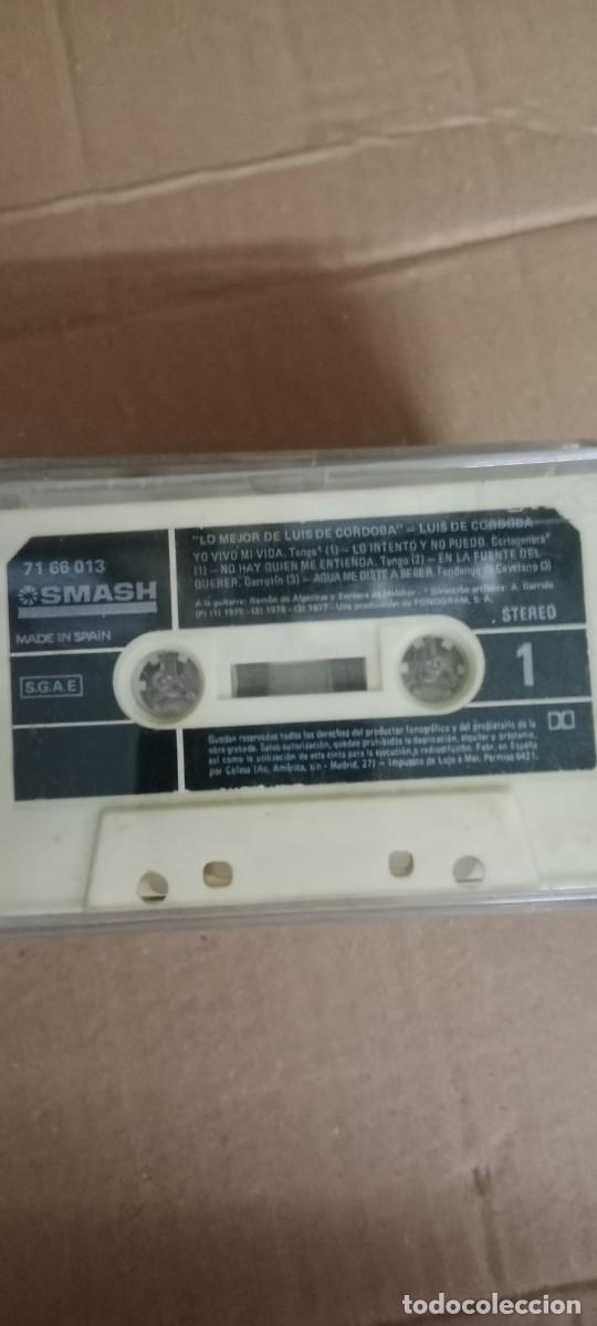 Casetes antiguos: LO MEJOR DE LUIS DE CORDOBA AIRE SOLO CINTA SIN ENCARTE VER FOTO CASETE MUSICA G-767