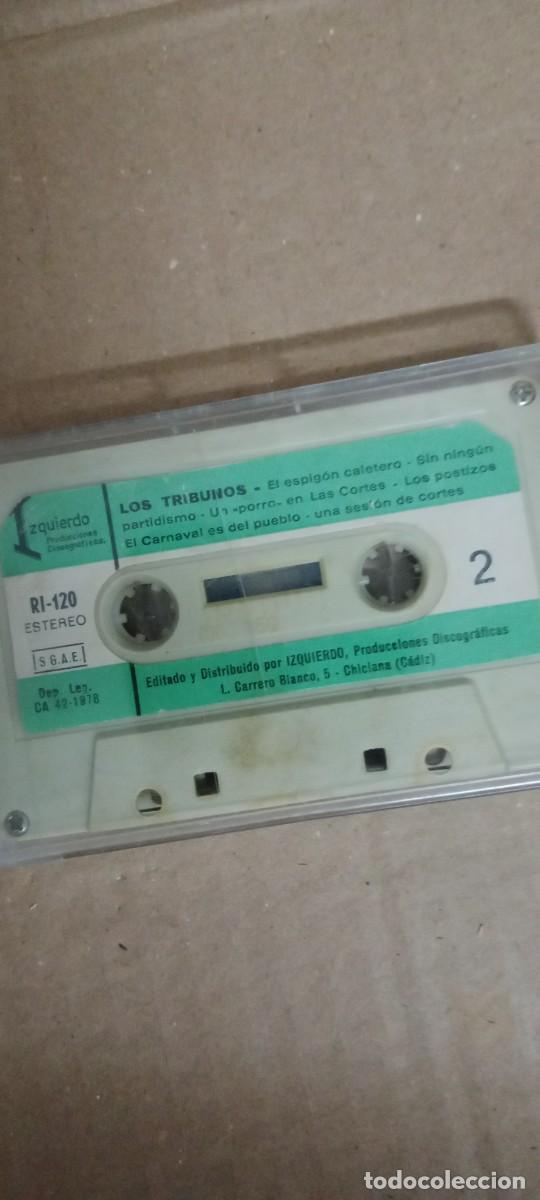 Casetes antiguos: CARNAVAL DE CADIZ LOS TRIBUNOS SOLO CINTA SIN ENCARTE VER FOTO CASETE MUSICA G-767