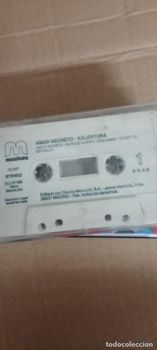 Casetes antiguos: AMOR SECRETO KALENTURA SOLO CINTA SIN ENCARTE VER FOTO CASETE MUSICA G-767