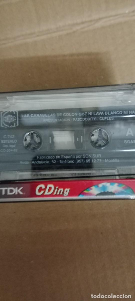 Casetes antiguos: LAS CARABELAS DE COLON, QUE NI LAVA BLANCO NA SOLO CINTA SIN ENCARTE VER FOTO CASETE MUSICA G-767