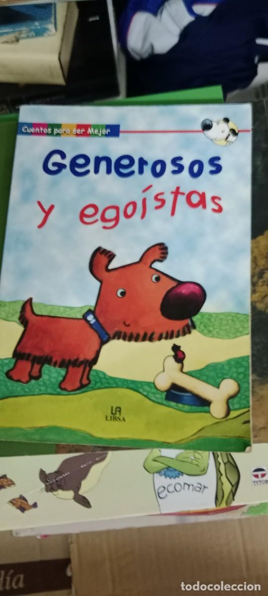 Casetes antiguos: GENEROSOS Y EGOISTAS LIBRO M-FON