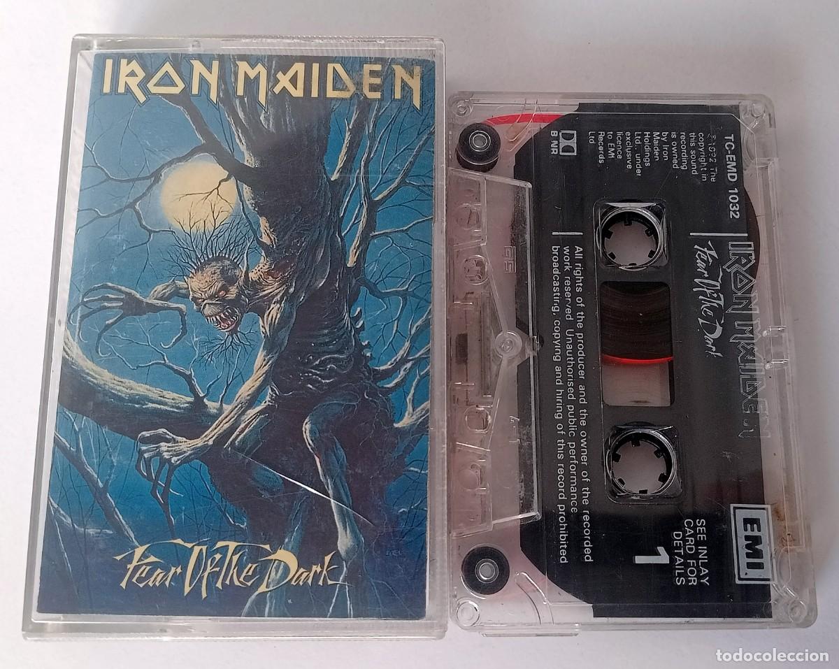 Casetes antiguos: CASSETTE IRON MAIDEN - FEAR OF THE DARK