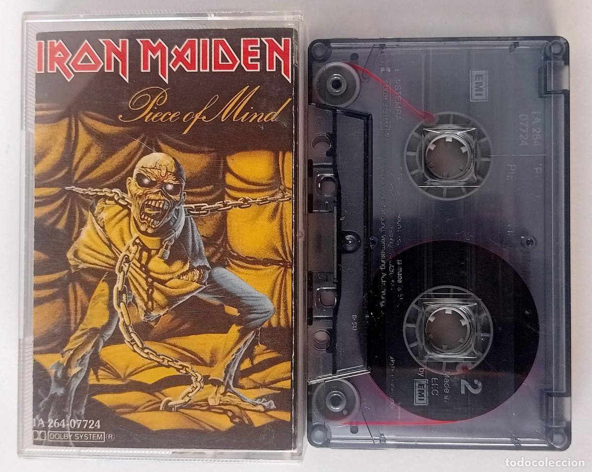 Casetes antiguos: CASSETTE IRON MAIDEN - PIECE OF MIND