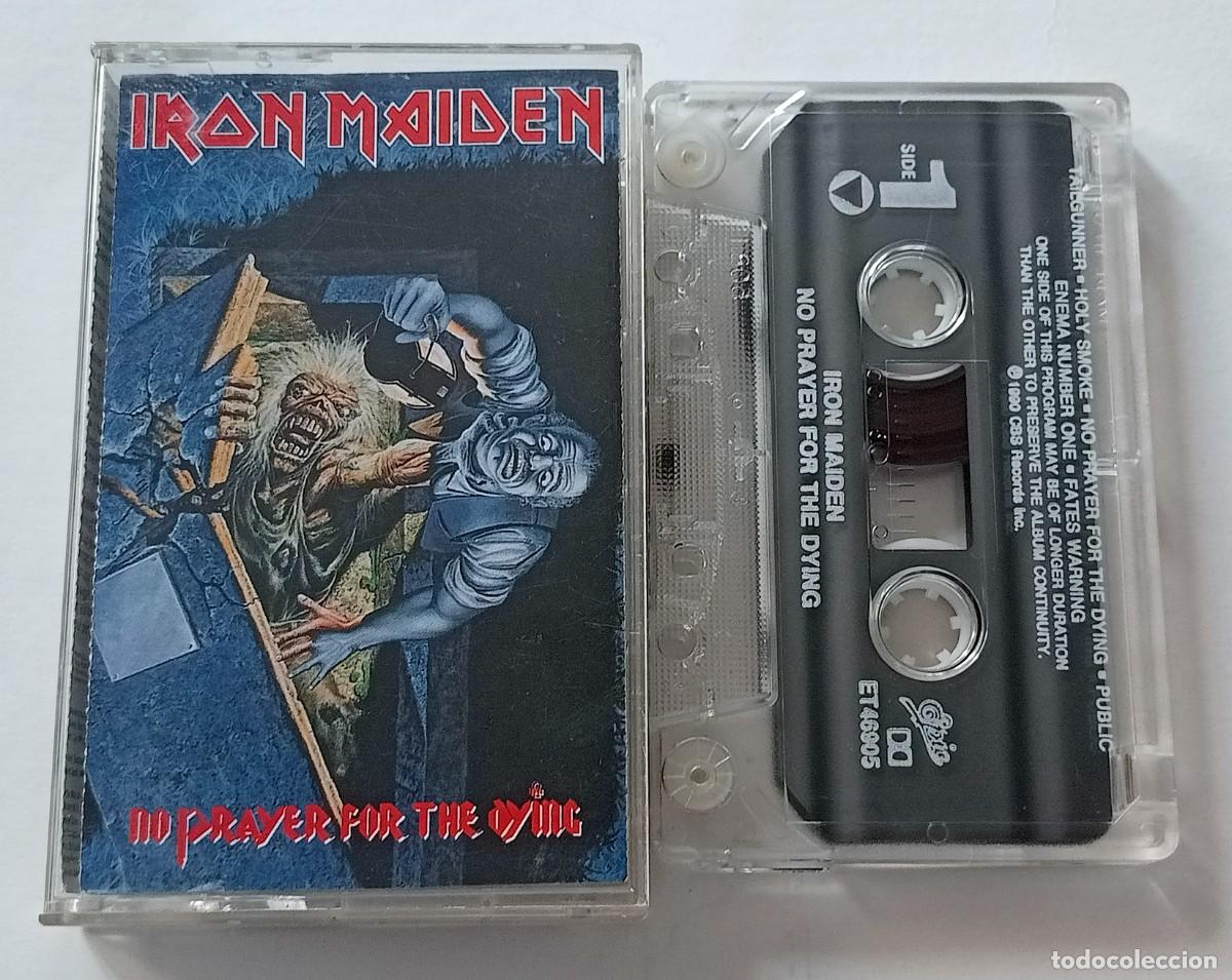 Casetes antiguos: CASSETTE IRON MAIDEN - NO PRAYER FOR THE DYING (USA 1990)