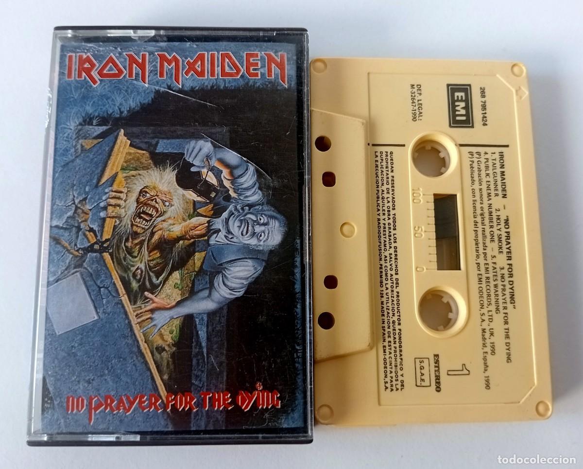 Casetes antiguos: CASSETTE IRON MAIDEN - NO PRAYER FOR THE DYING