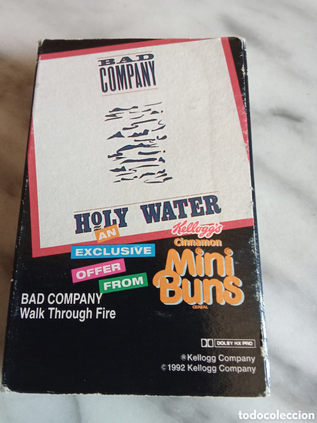 Casetes antiguos: Raro Cassette Single Promo 2 Tracks Bad Company / RTZ Return to Zero