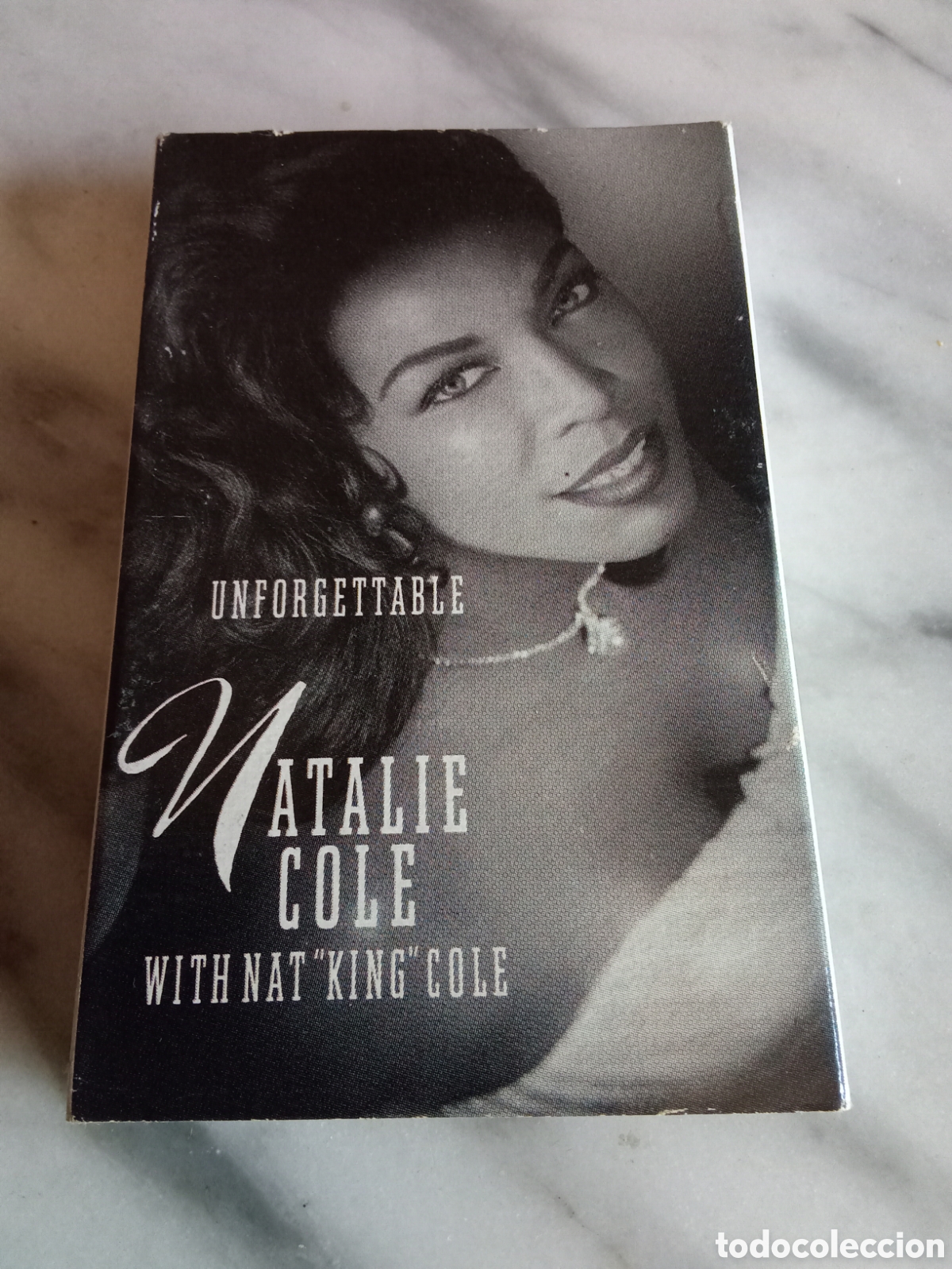 Casetes antiguos: Cassette Single 2 Tracks Natalie Cole Unforgettable - Edici&oacute;n USA