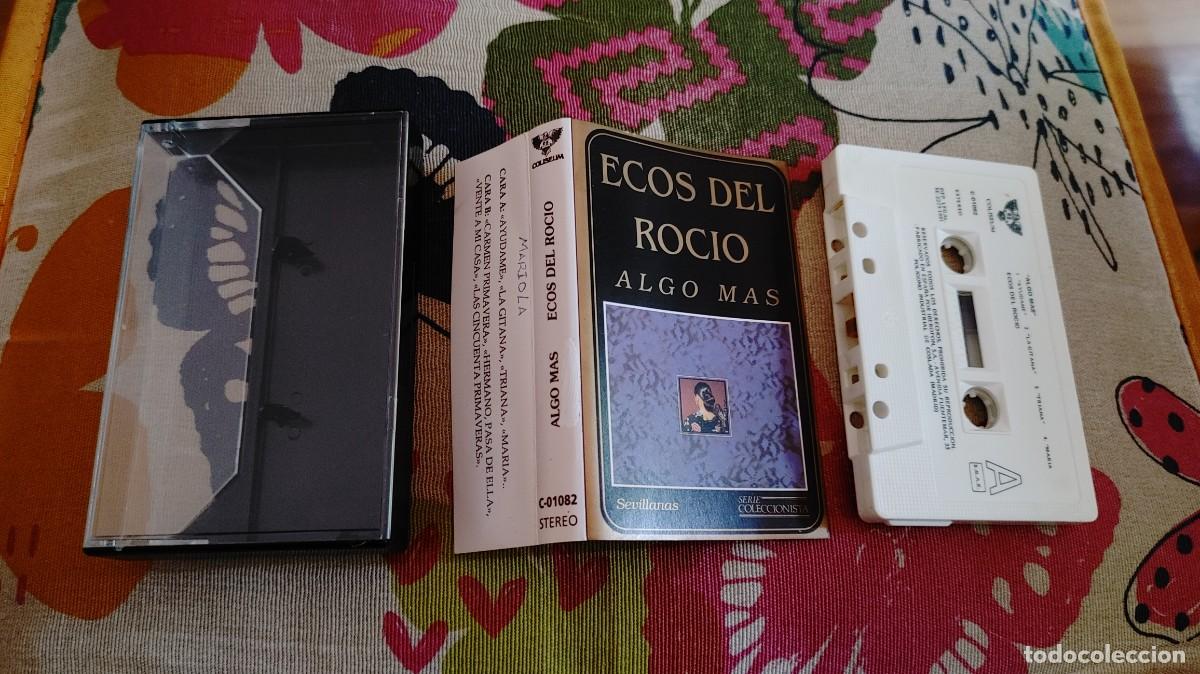 Casetes antiguos: ECOS DEL ROCIO-CASETE ALGO MAS