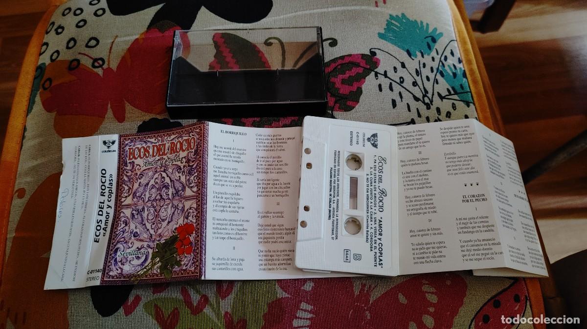Casetes antiguos: ECOS DEL ROCIO-CASETE AMOR Y COPLAS