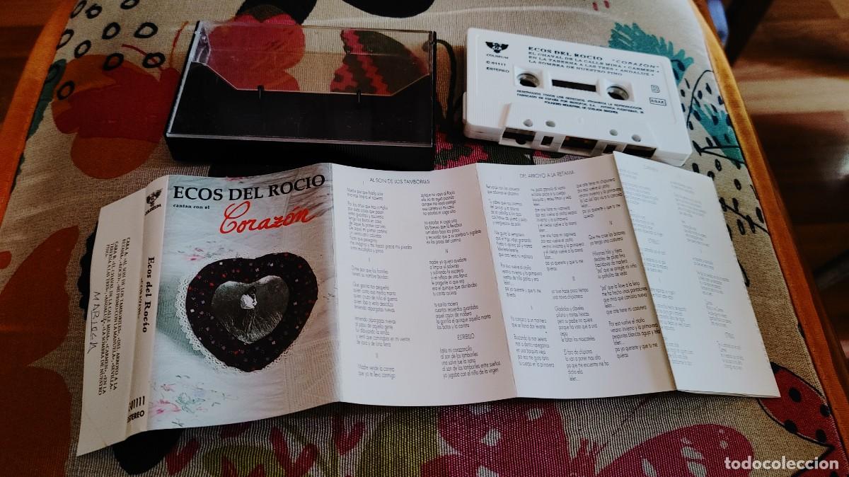 Casetes antiguos: ECOS DEL ROCIO-CASETE CORAZON