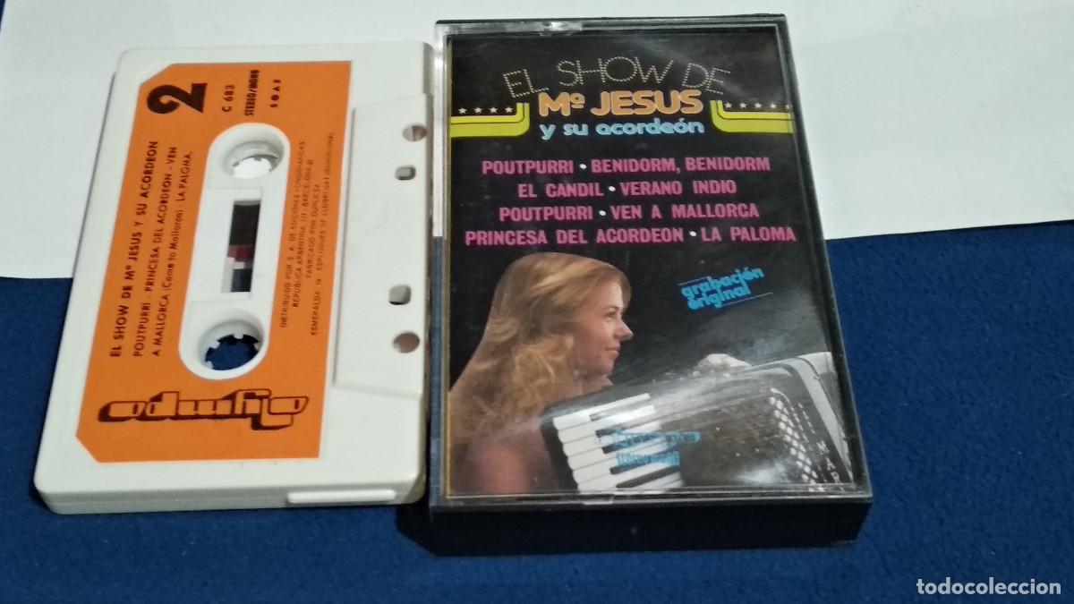 Casetes antiguos: EL SHOW DE M&ordf; JESUS Y SU ACORDE&Oacute;N - 1978 OLIMPO - CASETE CINTA CASSETTE