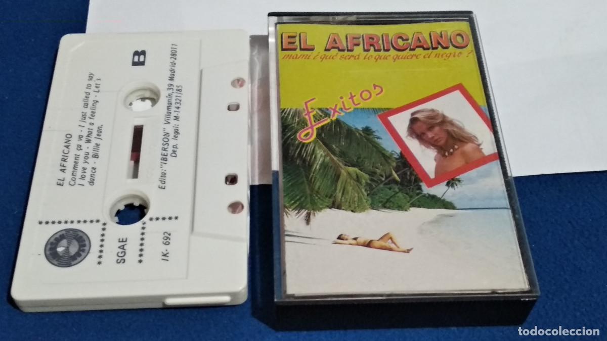 Casetes antiguos: EL AFRICANO / MAMI QUE SERA LO QUE QUIERE EL NEGRO - &Eacute;XTOS 1985 IBERSON COVER CASETE CINTA CASSETTE