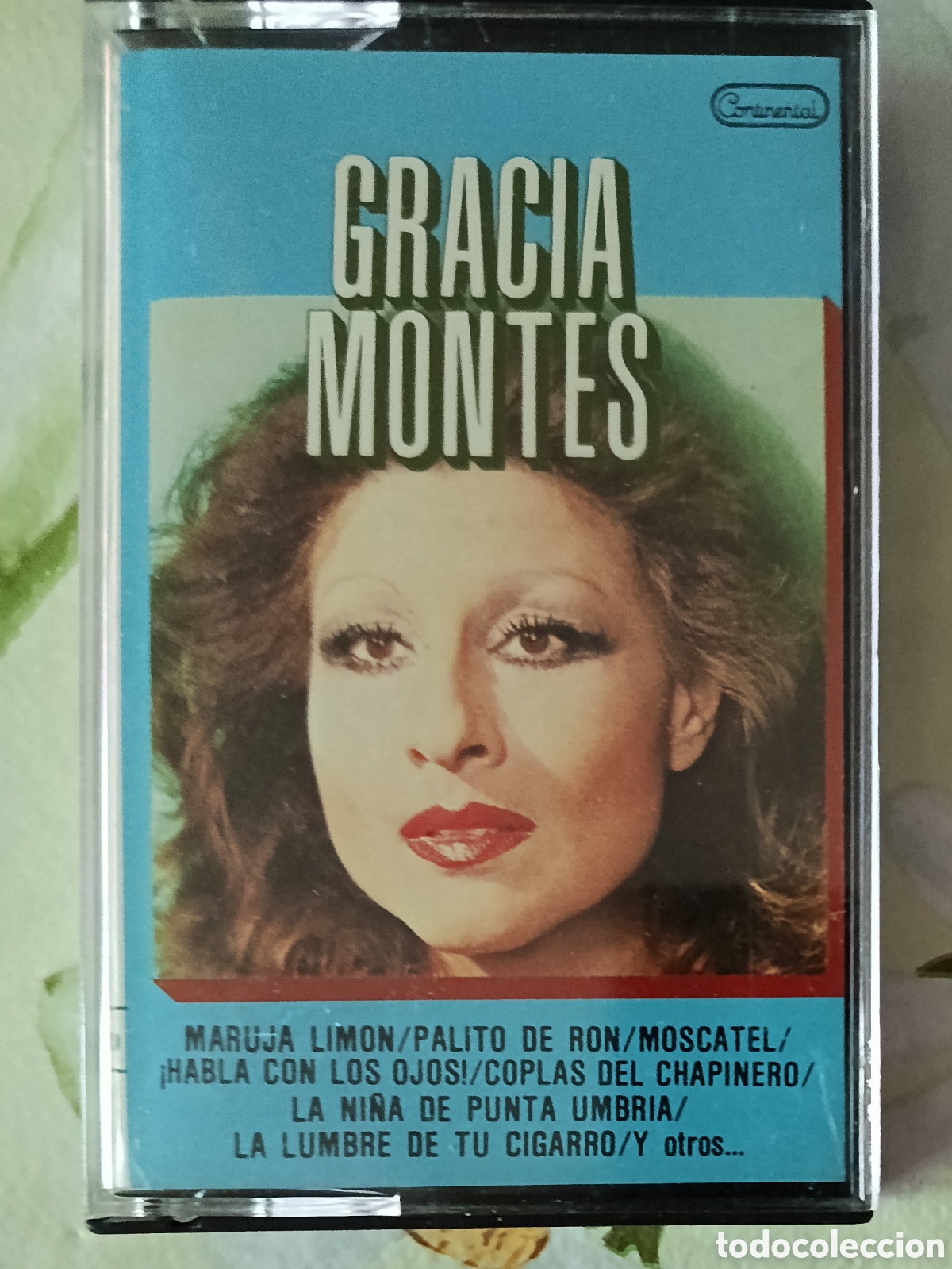 Casetes antiguos: Gracia Montes Casette sello Continental en Espa&ntilde;a a&ntilde;o 1983