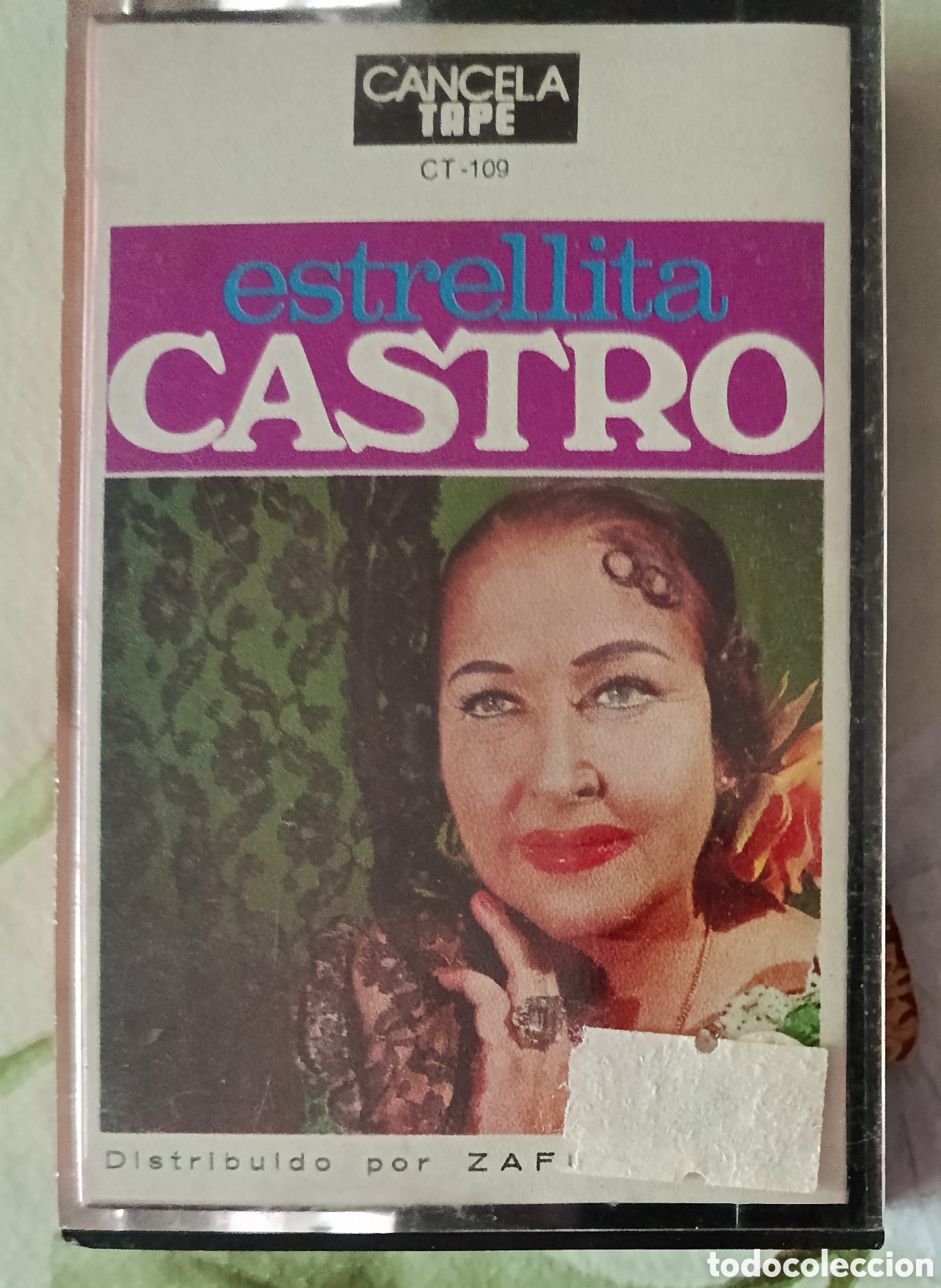 Casetes antiguos: Estrellita Castro Casette sello Cancela editado en Espa&ntilde;a a&ntilde;o 1971.