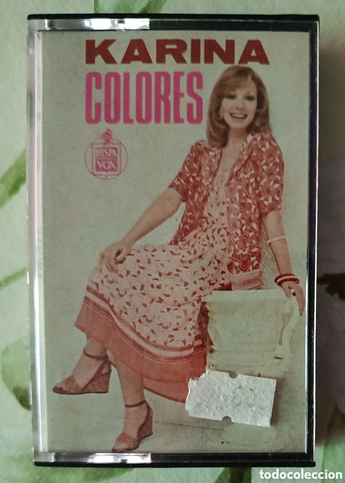 Casetes antiguos: Karina Casette sello Hispavox editado en Espa&ntilde;a a&ntilde;o 1978.