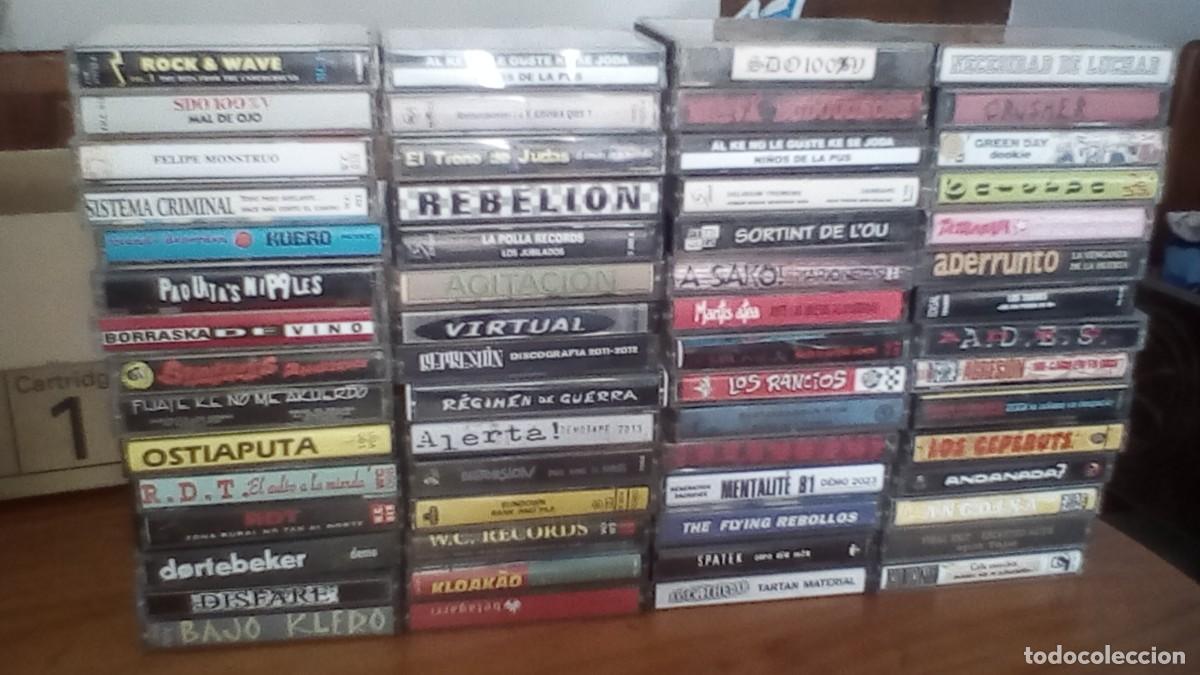 Casetes antiguos: 60 cassettes Punk . Todas en muy buen estado. 60 cassettes Punk