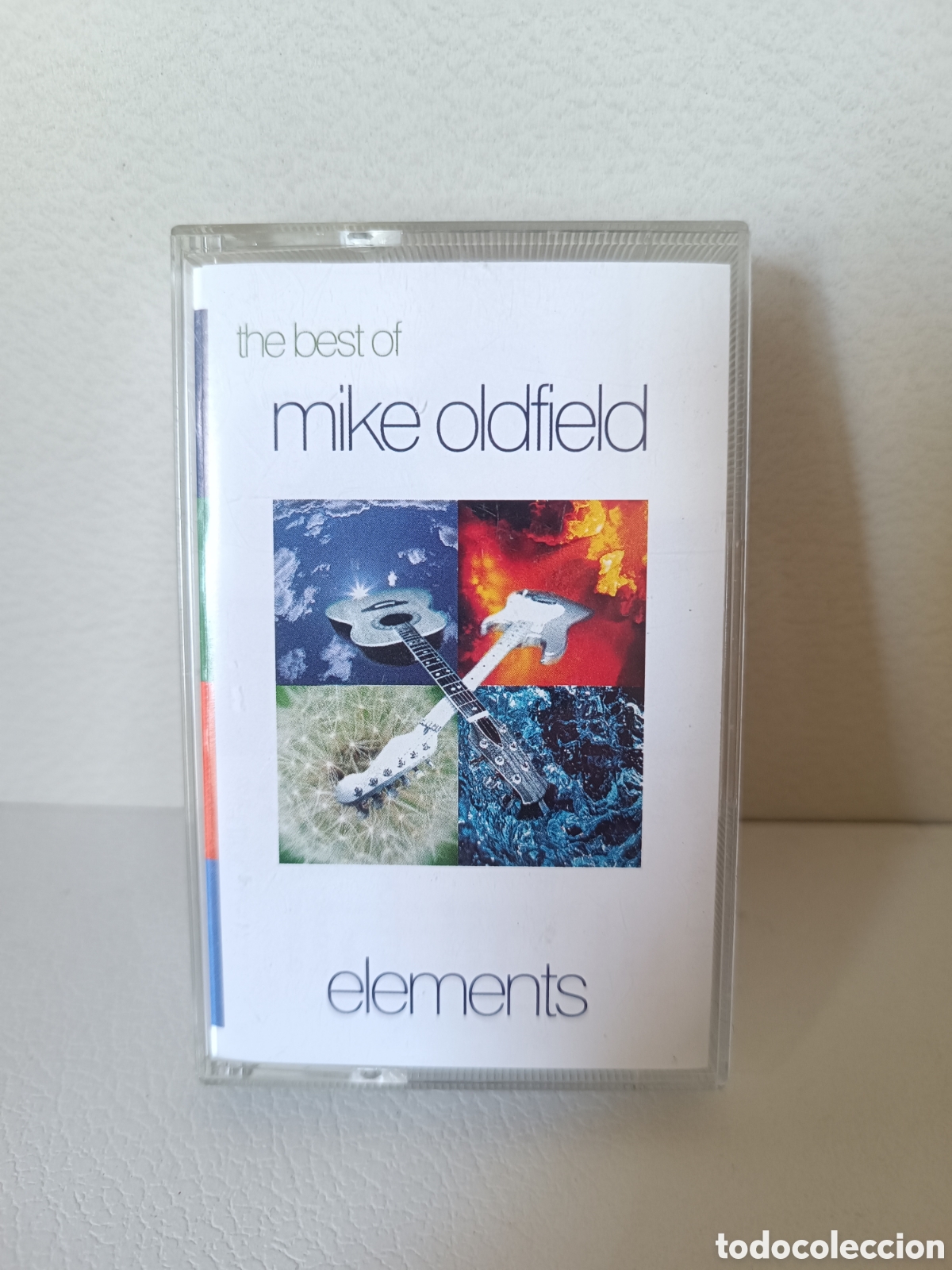 Casetes antiguos: Mike Olfield Cassette Elements. Edici&oacute;n UK Virgin.