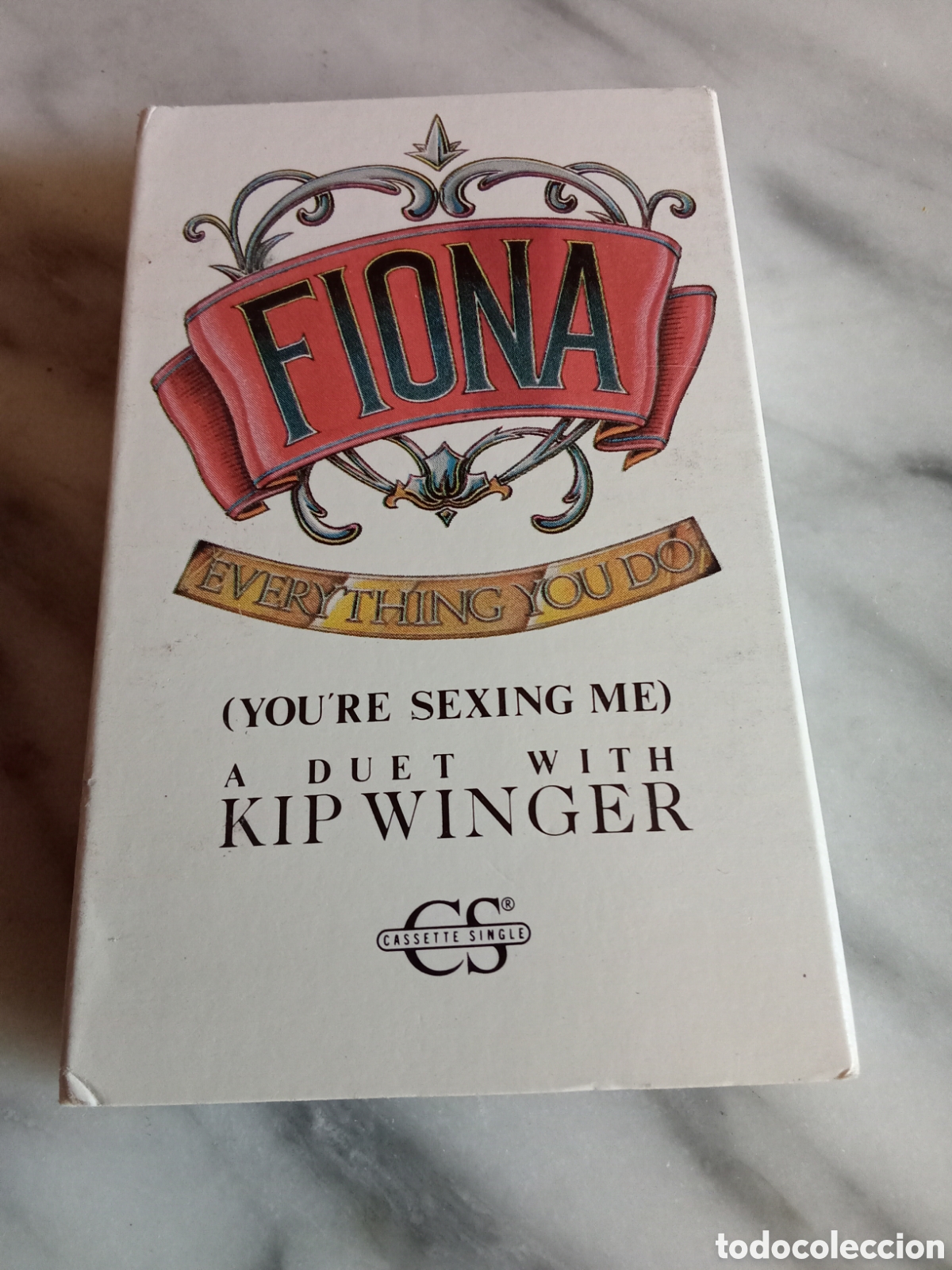 Casetes antiguos: Cassette Single 2 Tracks Fiona Everything You Do - Hard Rock