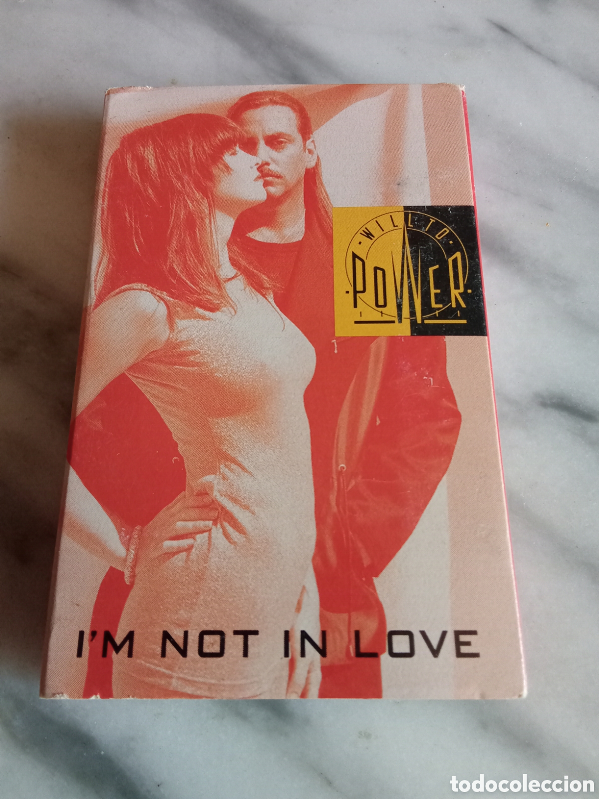 Casetes antiguos: Cassette Single 2 Tracks Will To Power I'm Not In Love - Synth Pop