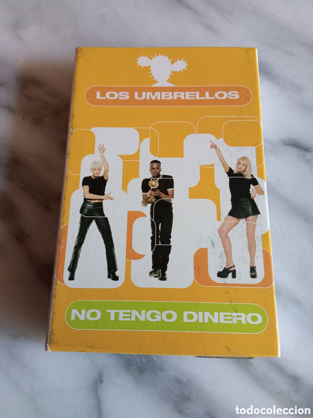 Casetes antiguos: Cassette Single 3 Tracks Los Umbrellos No Tengo Dinero - Euro Dance