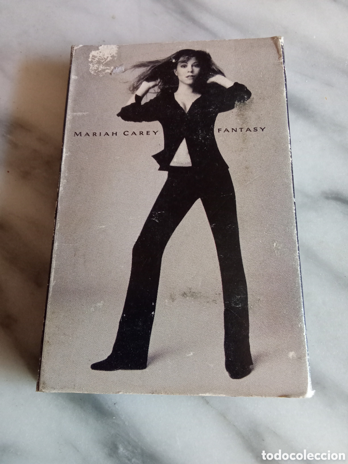 Casetes antiguos: Cassette Single 2 Tracks Mariah Carey Fantasy - Ed. USA