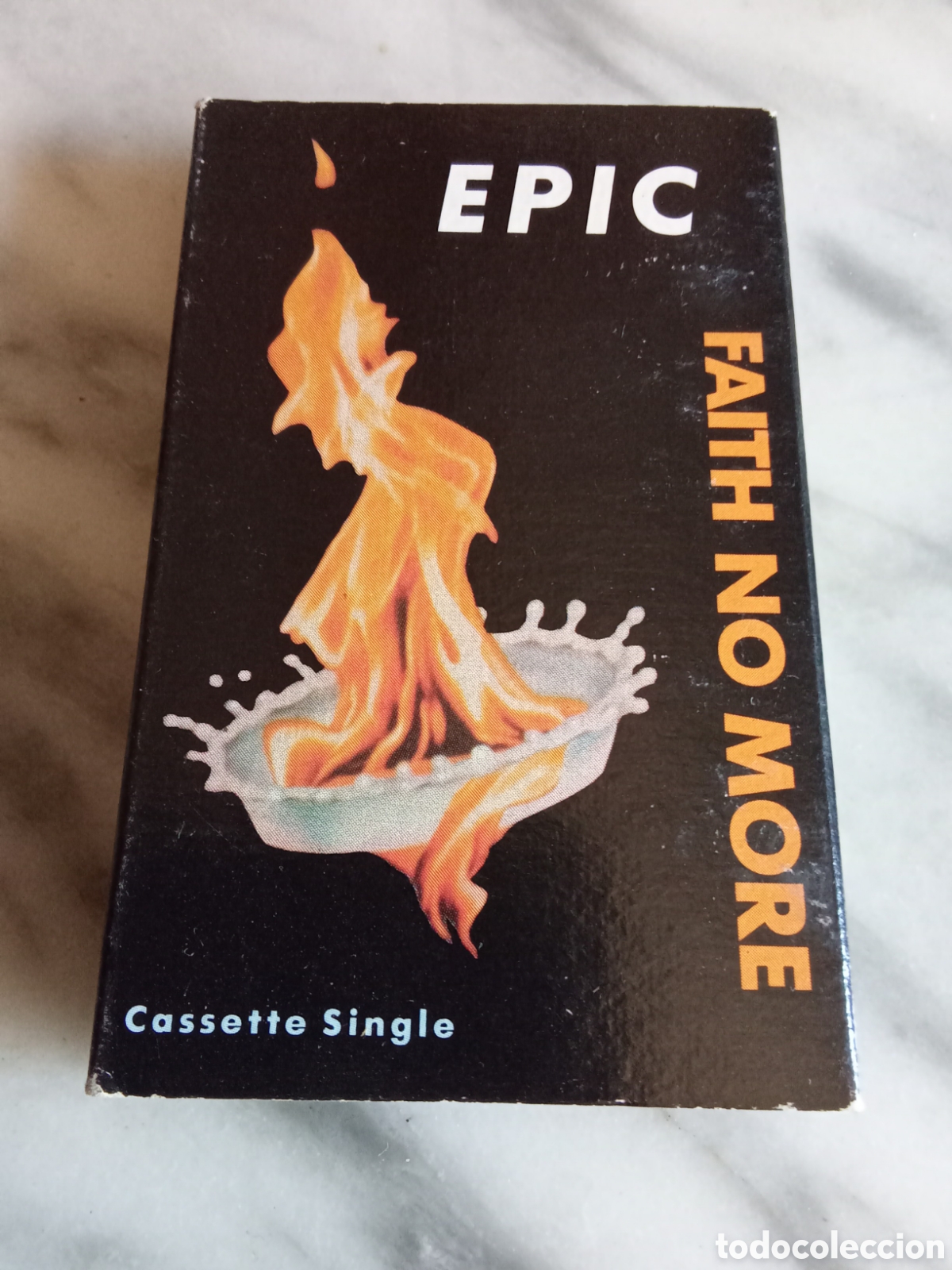 Casetes antiguos: Cassette Single 2 Tracks Faith No More Epic - Ed. USA