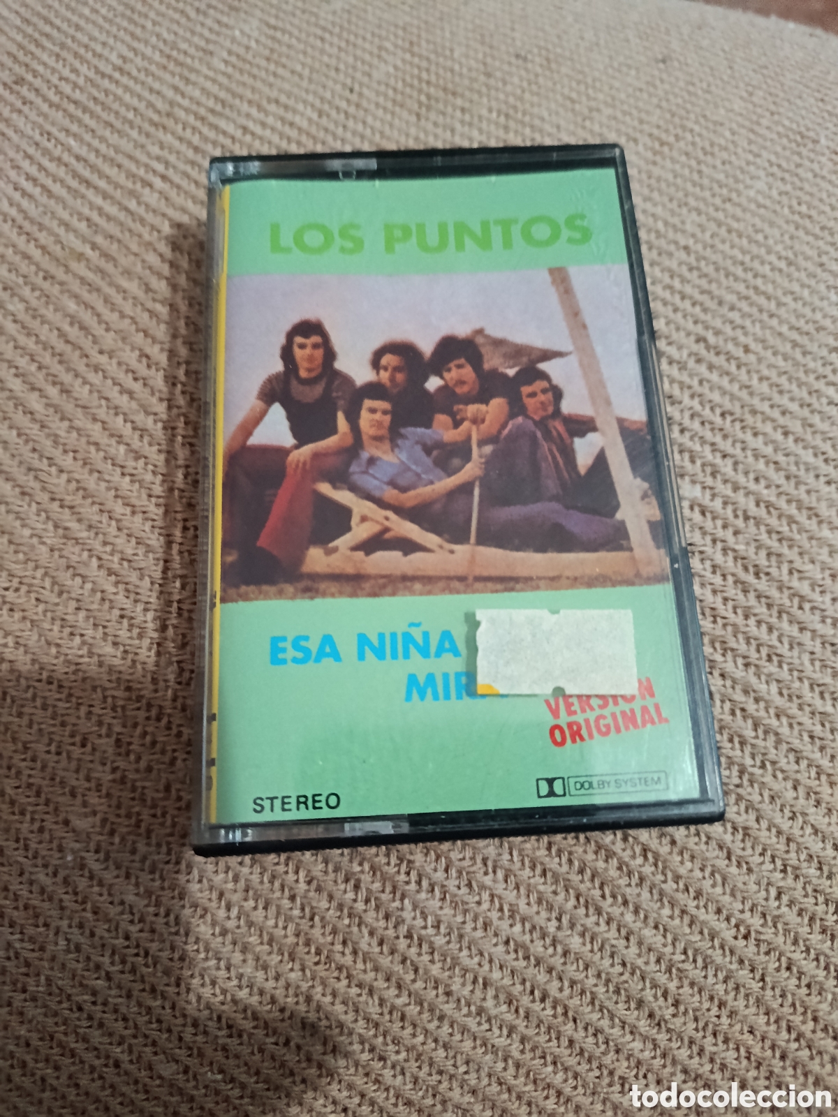 Casetes antiguos: Los Puntos Casette sello Smash editado en Espa&ntilde;a a&ntilde;o 1991.
