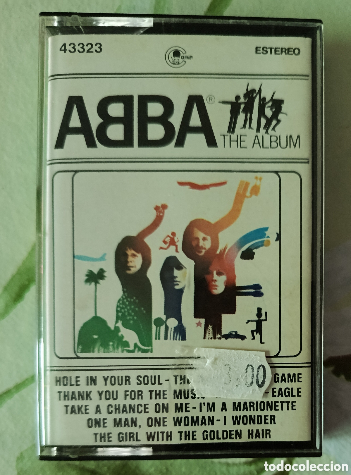 Casetes antiguos: Los Puntos Casette sello Carnaby editado en Espa&ntilde;a a&ntilde;o 1977.