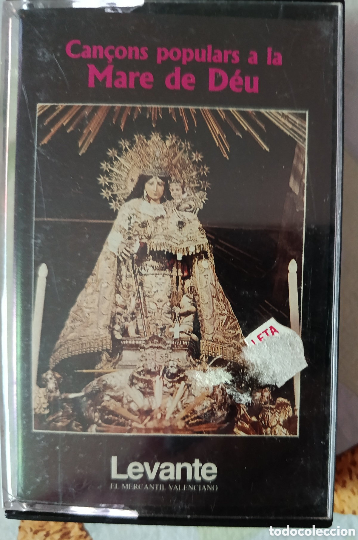 Casetes antiguos: Julita D&iacute;az Casette sello Levante editado en Espa&ntilde;a a&ntilde;o 1982.