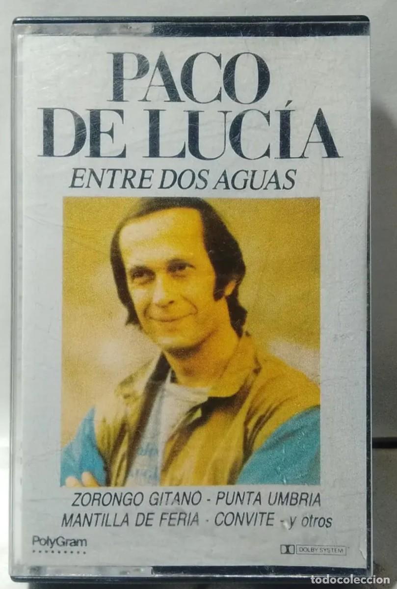 Casetes antiguos: Paco De Luc&iacute;a: Entre Dos Aguas - Cassette Arg 1990 - 10 Pts