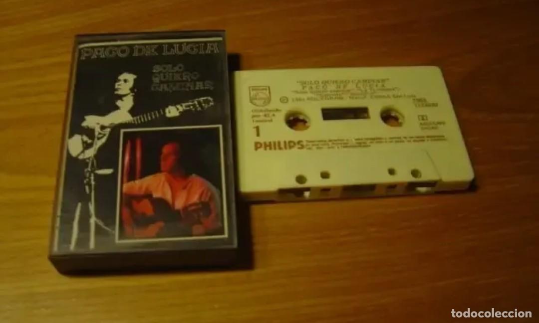 Casetes antiguos: Paco De Lucia Solo Quiero Caminar Cassette Argentina