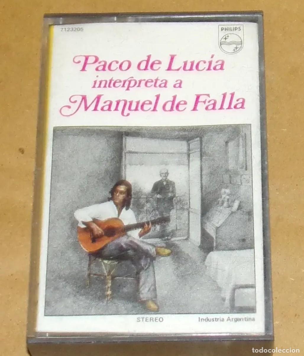 Casetes antiguos: Paco De Lucia Interpreta A Manuel De Falla Cassette ARGENTINO