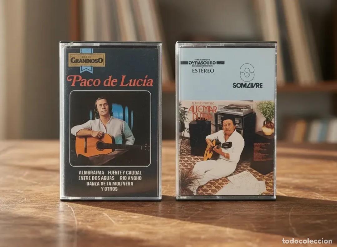 Casetes antiguos: Musica Cassette Paco De Lucia Y Altemar Dutra x2