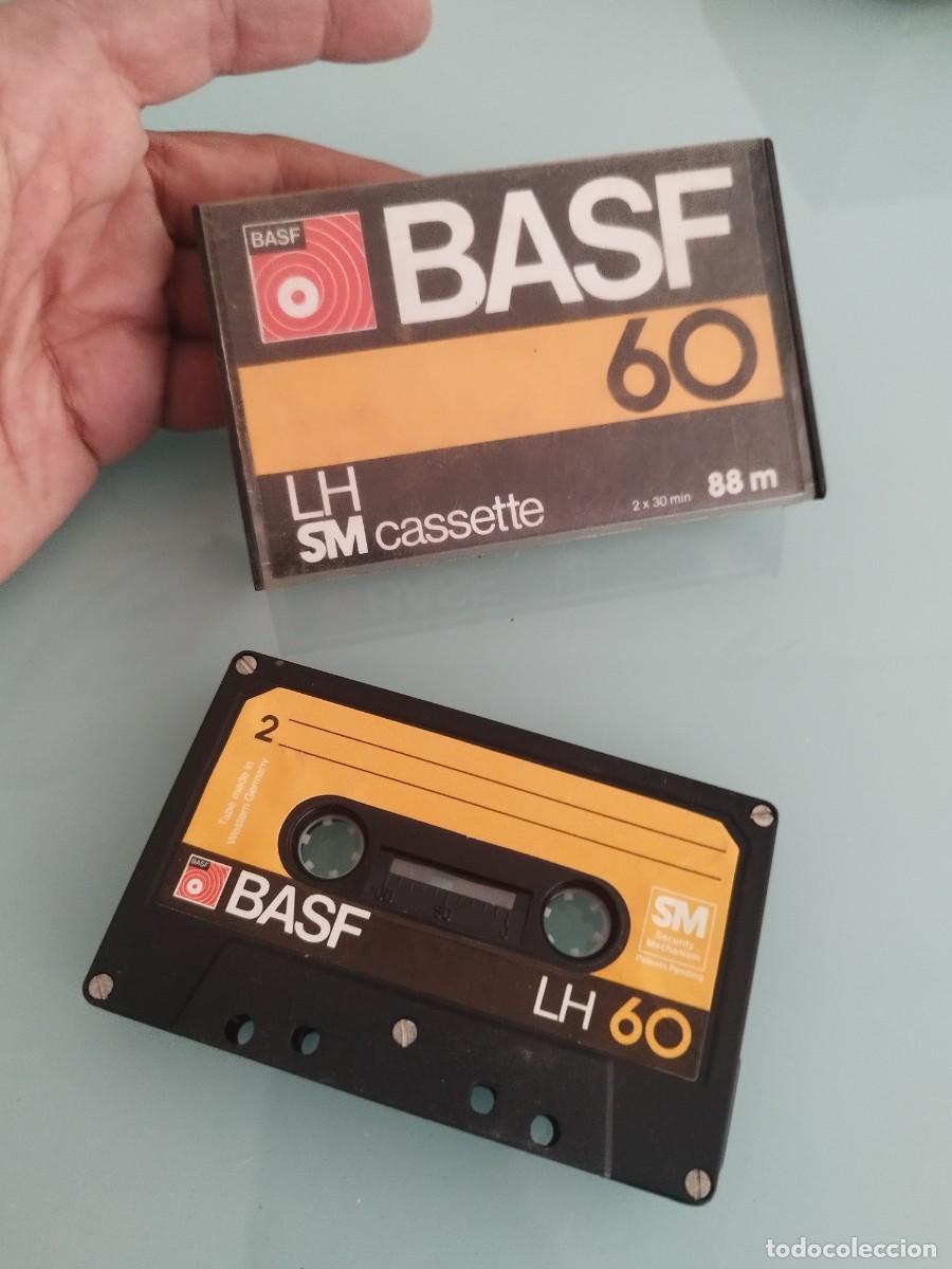 Casetes antiguos: BASF LH 60 SM (Ferro / Tipo I) de finales de los a&ntilde;os 70.