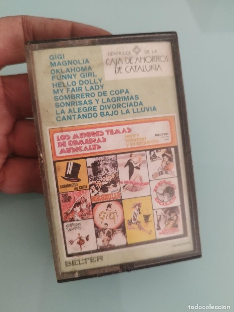 Casetes antiguos: Promo, Caja Ahorros Catalu&ntilde;a, Los Mejores Temas De Comedias Musicales,1978