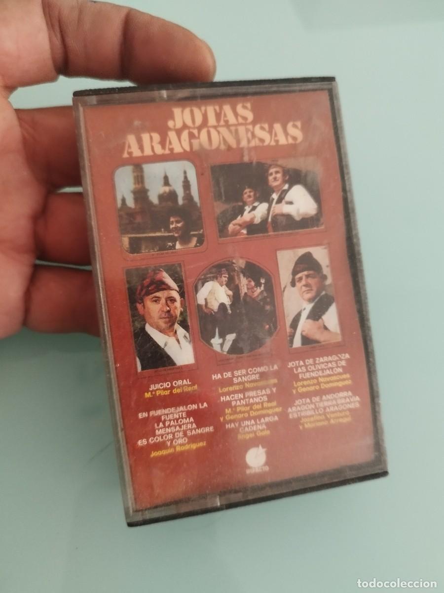 Casetes antiguos: Recopilaci&oacute;n de jotas aragonesas. Cinta, casete.