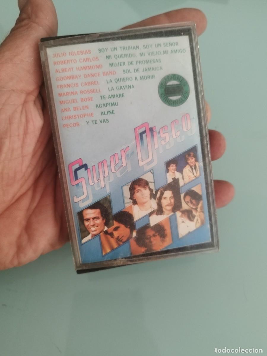 Casetes antiguos: Recopilatorio Super Disco. Cinta, casete.