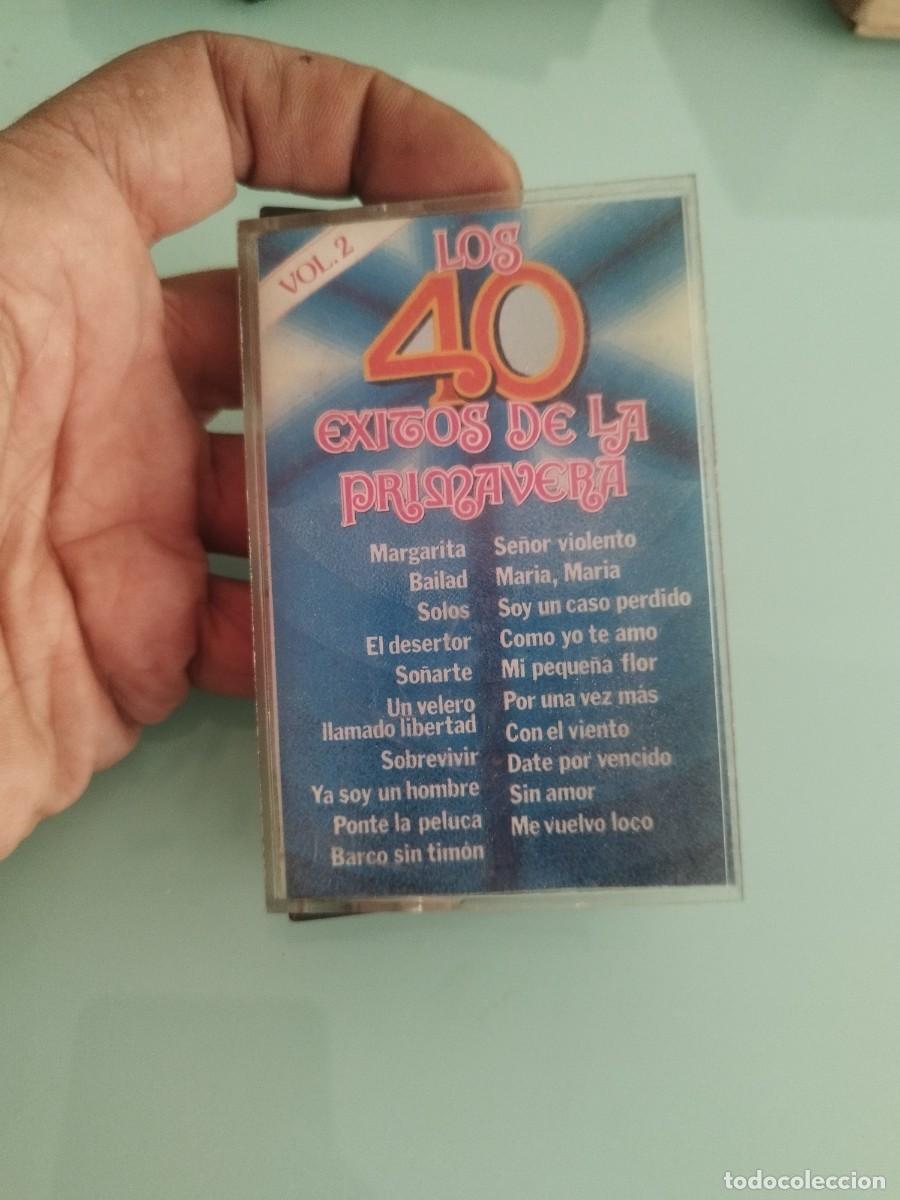 Casetes antiguos: Los 40 &Eacute;xitos de la Primavera Vol. 2. Cinta , casete.