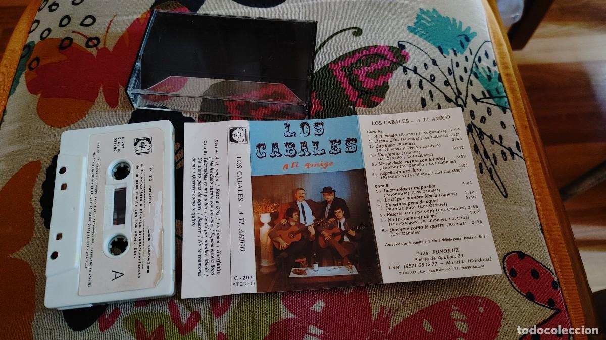 Casetes antiguos: LOS CABALES-CASETE A TI AMIGO