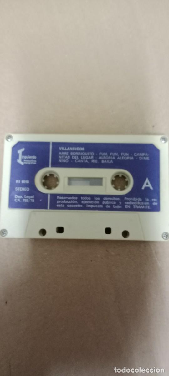 Casetes antiguos: SOLO CINTA VILLANCICOS CASETE MUSICA CAJ-545