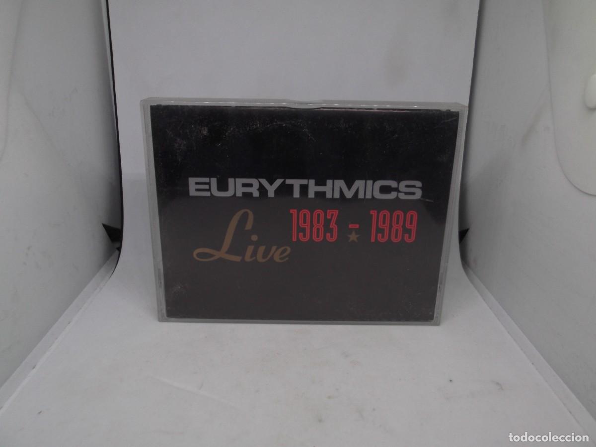 Casetes antiguos: Caset Doble Eurythmics Live 1983-1989.RCA 1993