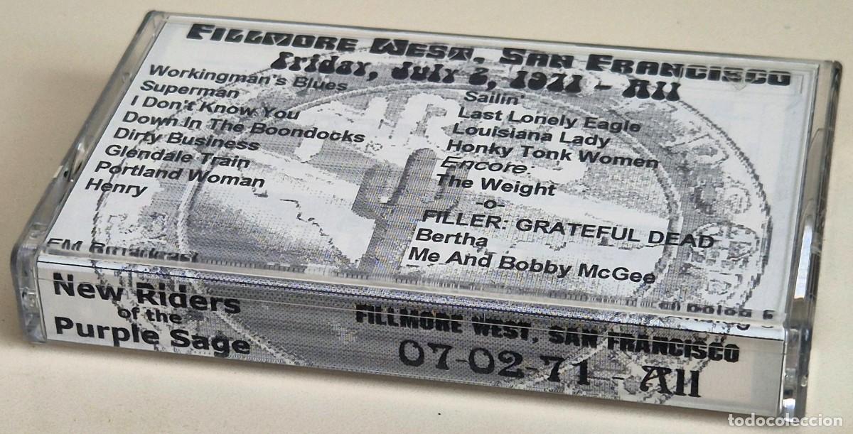Casetes antiguos: New Riders of the Purple Sage en directo en The Fillmore West (San Francisco) - 2-7-1971